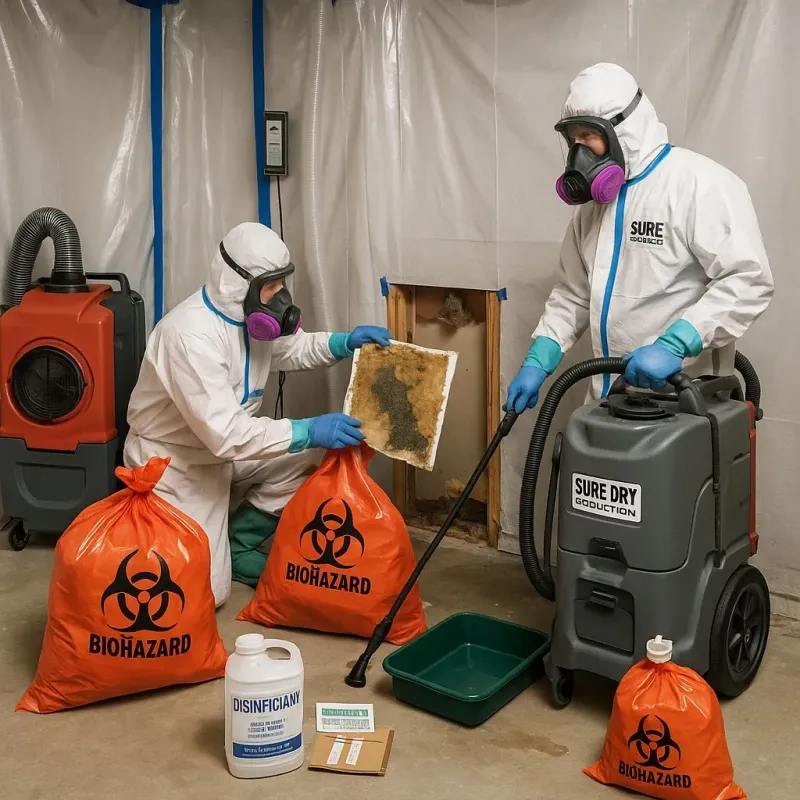 Contaminated Water Handling Protocols process in Olivet, NJ