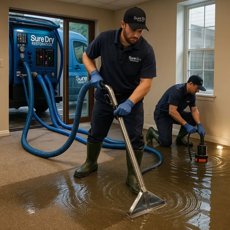 Water Extraction and Removal process in Olivet, NJ